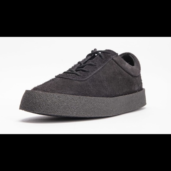 Yeezy Washed Canvas Crepe Sneaker 'Graphite' - Picture 3 of 6